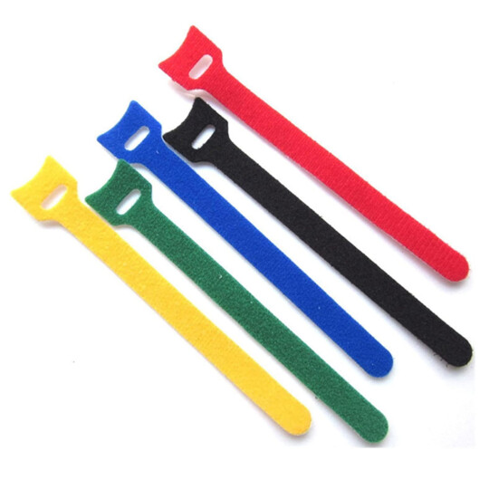 Prendedor de Cabos com Velcro Amarra Cabos 1,2x15,2cm Knup - KP-ES510