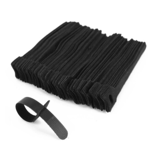 Kit 50 Unidades Prendedor de Cabos com Velcro 1,2x15,2cm Knup - KP-ES510