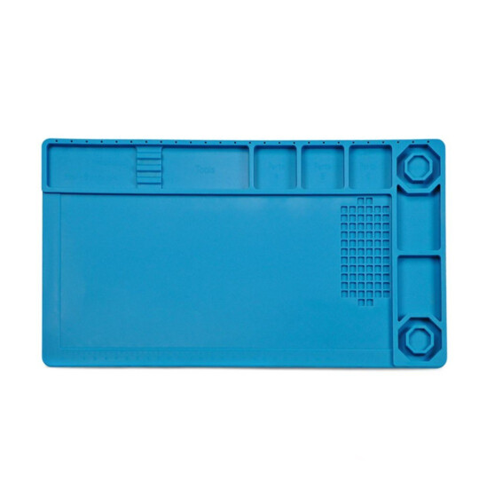 Tapete Manta Magnética Antiestética de Silicone com Porta Objetos 380 x 210mm - KLTE-503