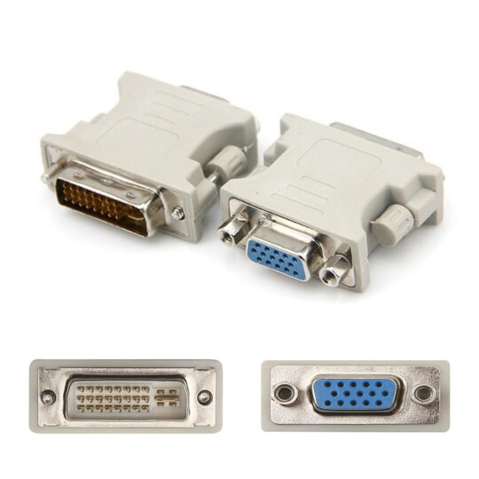 Adaptador DVI para VGA 24+5 Pinos Dex - DV10