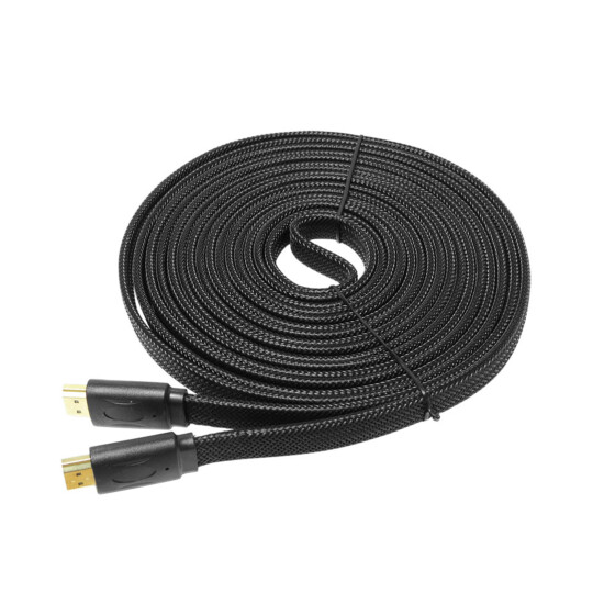 Cabo Hdmi para Hdmi em Malha tipo Flat 5 Metros - KP-H51000 5M