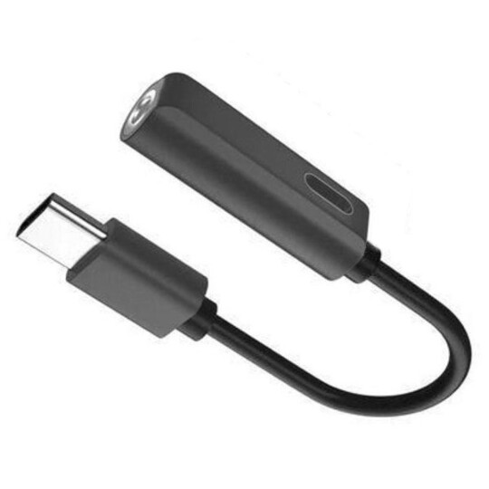 Cabo Adaptador Type-C P2 2 em 1 Áudio e Carregador Verde - ZJT-T-07