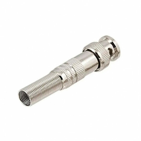 Conector BNC com Mola para Câmeras CFTV Verde - ZJT-7-5