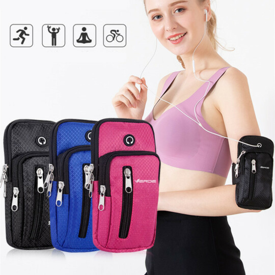 Bolsa de Braço Para Celular Fitness Armband Verde - BB-03