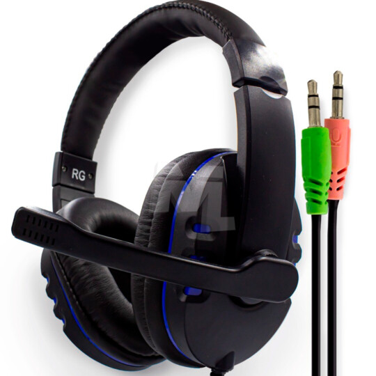 Headset Gamer com Microfone e Conexão P2 - IG-Q8 Reling