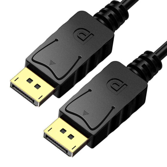 Cabo Displayport Blindado 4K com 3 Metros Knup - KP-CB600