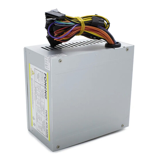Fonte ATX 200W para PC Bivolt Sem Embalagem e Sem Cabo - HDW-0003 10 UNIDADES
