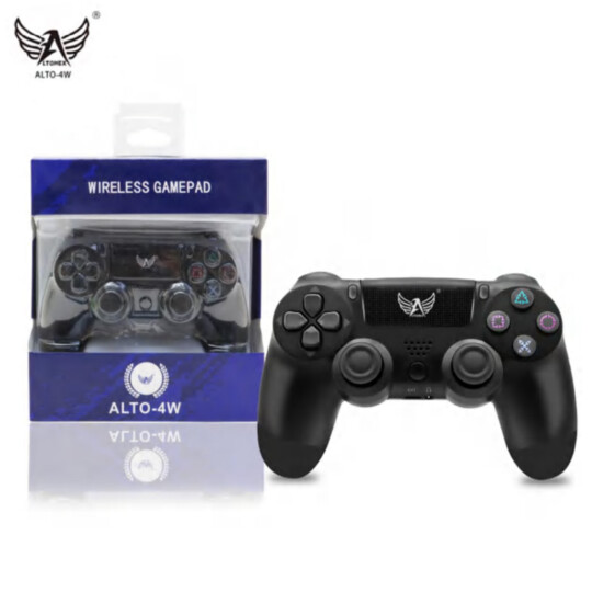 Controle Joystick para PS4 sem Fio Wireless Preto Altomex - ALTO-4W 