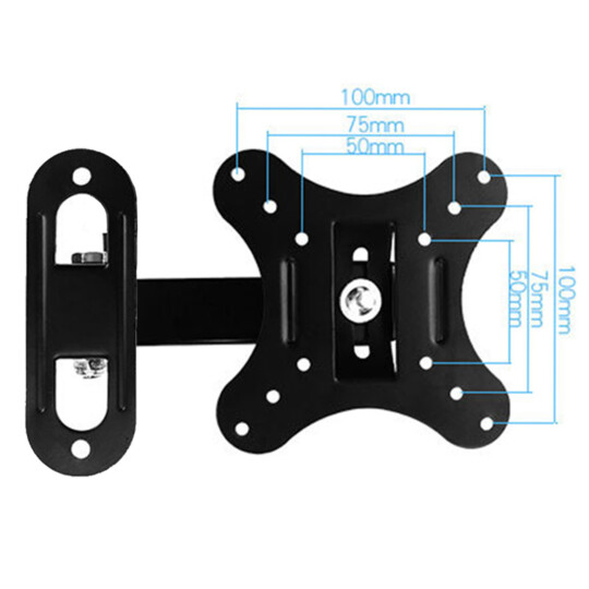 Suporte Giratório 360º para TV e Monitor de 14" a 24" 02852 Exbom - TVSP-F02