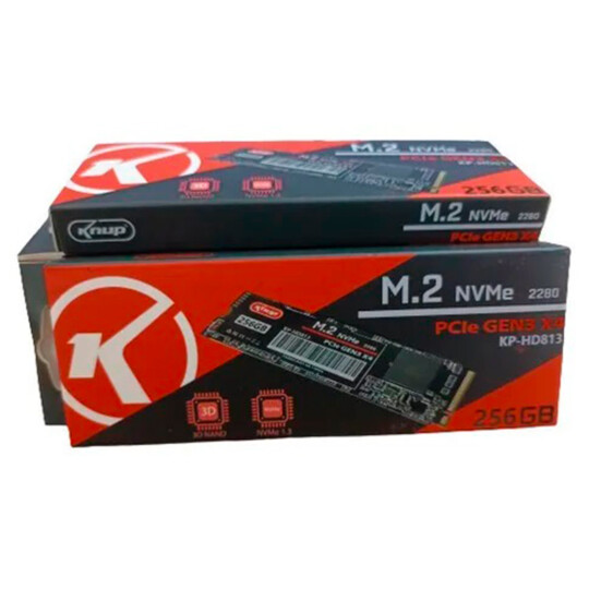 SSD M.2 NVMe 256Gb 2280 PCLe Gen3 X4 KNUP - KP-HD813