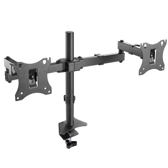 Suporte em Aço para 2 Monitores até 27 Polegadas Articulado EVOLUT - ES-22