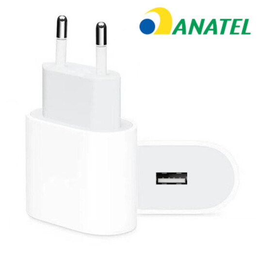 Carregador de Celular Turbo Usb Universal com Selo Anatel VERDE - CDQ-U-01