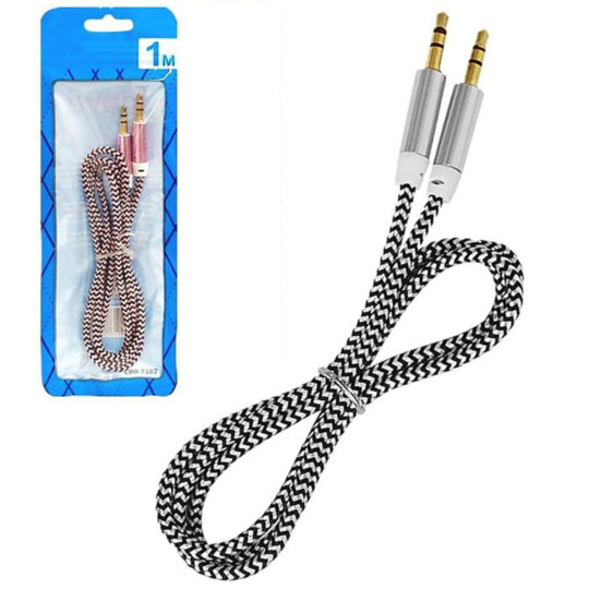 Cabo P2 Auxiliar Colorido P2 x P2 3.5mm 1 Metro - 17557-12 Reling