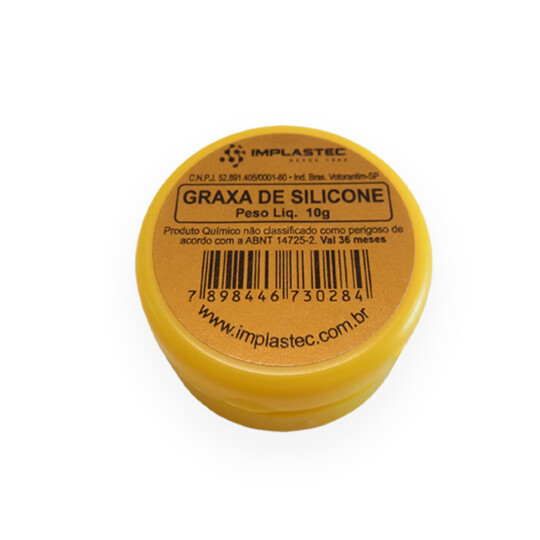 Graxa de Silicone 10G IMPLASTEC - PAGS1030CX