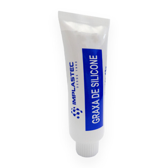 Graxa de Silicone 40G Bisnaga IMPLASTEC - PAGS4010BG