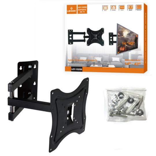 Suporte de TV Universal 14'' - 42'' Polegadas LEHMOX - LEY-1525D
