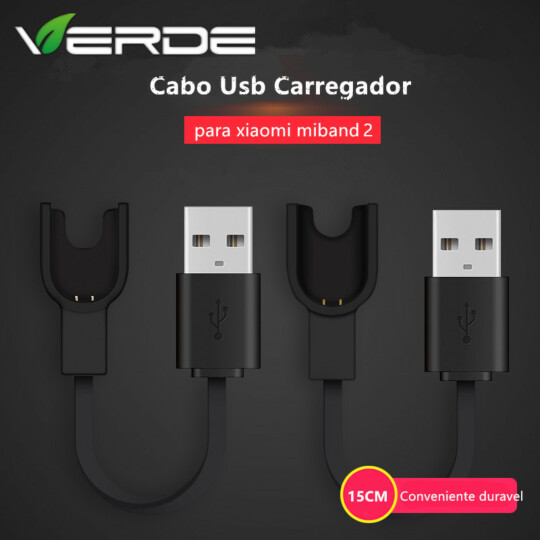 Carregador para Smartwatch Miband Verde - SJX-MI02