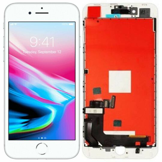Tela Frontal Touch Display Para Iphone 8 Plus BRANCO 6G