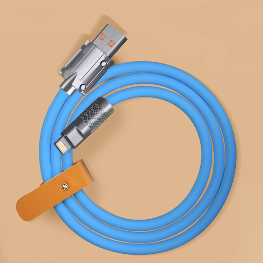 Cabo Lightning IOS 3.4A com 1 Metro INOVA - KV-227