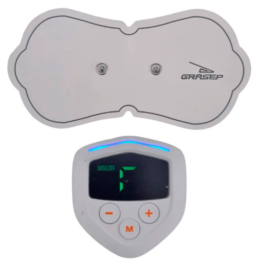 Massageador Estimulador Muscular com Bateria Interna GRASEP - D-EM08
