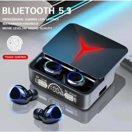 Fone de Ouvido Intra-Auricular Bluetooth com Case de Carregamento LED - ST-160B