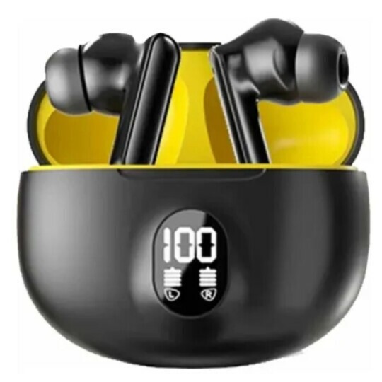 Fone de Ouvido Sem Fio Bluetooth 5.3 sem Fio com Display LCD - ST162