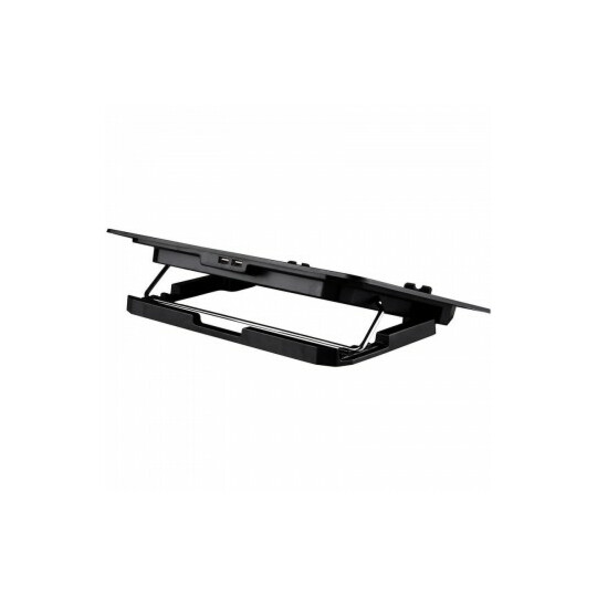 Base Refrigerada Suporte Para Notebook Metal 17" 2 Fans Luminosos KNUP - KP-SP222