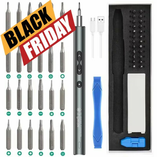 Chave de Precisão Elétrica sem Fio Recarregável 28 em 1 - 04304