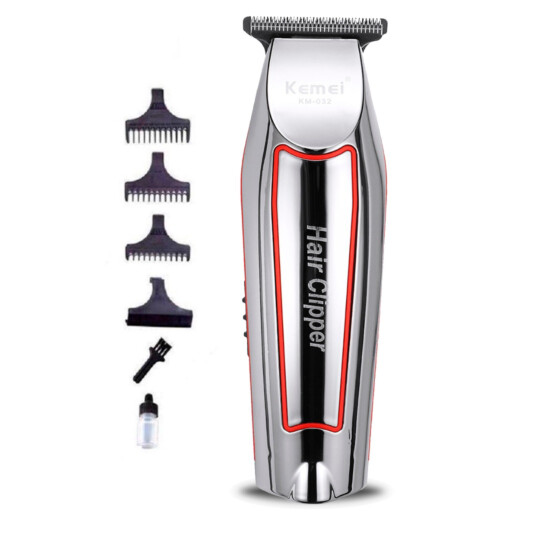 Máquina de Acabamento para Cabelo, Barba, Aparador Sem fio Recarregável KEMEI - KM-032