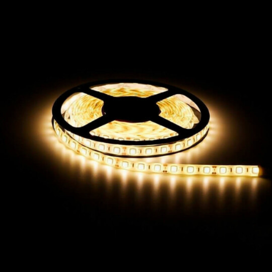 Fita de Led Amarelo Âmbar 5 Metros 12V 4.8W Bivolt Lux Power - 3528AM
