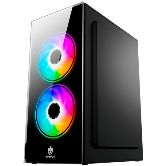 Gabinete Gamer Nord Mid Tower com Lateral em Vidro Temperado EVOLUT - EG815 