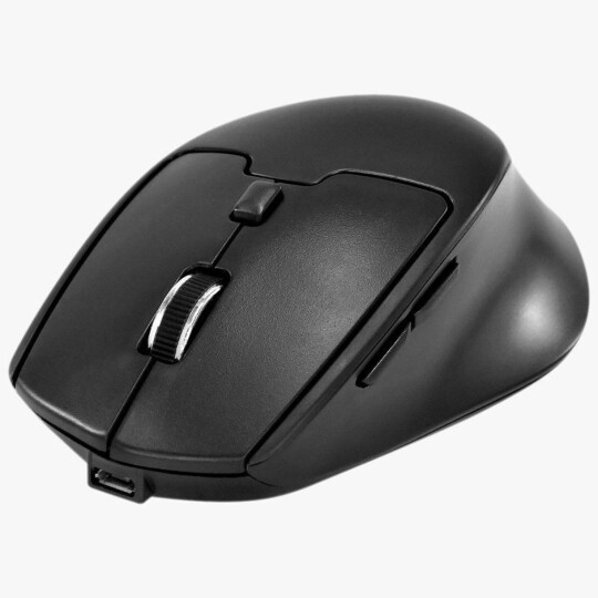 Mouse Office Wireless 2.4G Sem Fio Recarregável Preto CHINAMATE - CM14