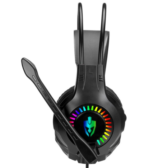 Headset Gamer Apolo com Microfone e Iluminação LED RGB EVOLUT - EG304