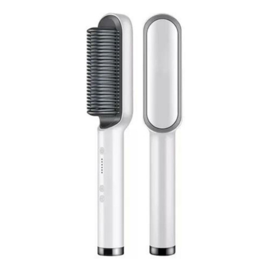 Escova Alisadora Seca Alisa e Modela para Cabelos KAPBOM - FH909