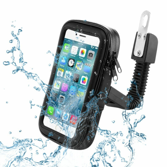 Suporte para Celular Resistente à Água para Moto com Porta USB KNUP - KP-7005