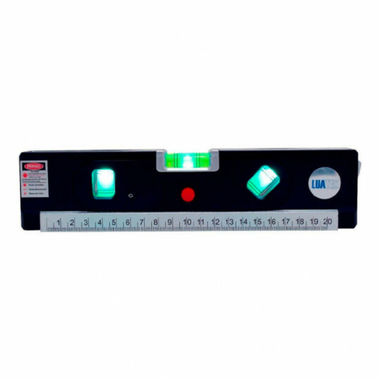 Nível a Laser com 3 Linhas e Trena Luatek - LWJ-109