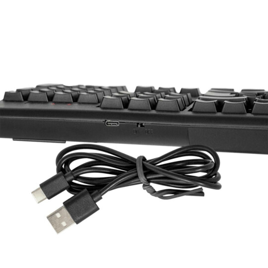 Combo Gamer Teclado + Mouse Sem Fio com Led RGB Membrana ABNT2 EVOLUT - EG52