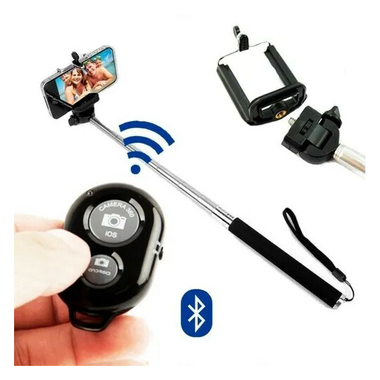 Bastão de Selfie Bluetooth Wireless com Controle Remoto - LT-2009