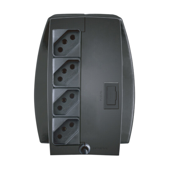Estabilizador Mono 115V 4 Tomadas Bem ligado C3Tech - ES-300VA