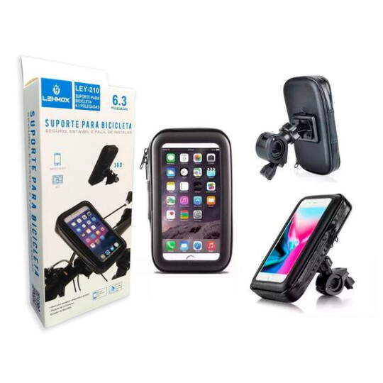 Suporte de Celular Para Bicicleta 6.3 polegadas Lehmox - LEY-210