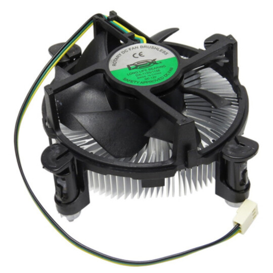 Cooler para Processador Intel 1155/1156 I3 I5 2200rpm Dex - DX-1155