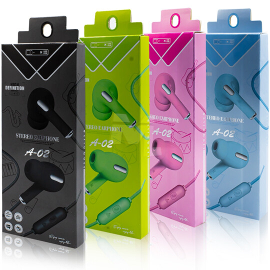 Fone de Ouvido Auricular com Microfone e Botão Multimidia - A-02 Reling