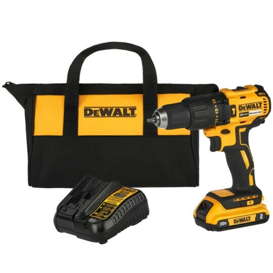 DeWalt Furadeira e Parafusadeira de Impacto DCD7781D1 com Acessórios