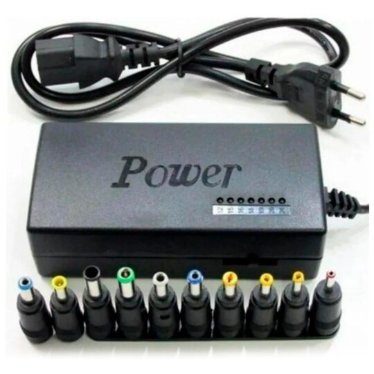 Fonte para Notebook Universal 120W com 10 Plugues B-MAX - AB-019
