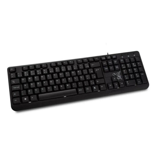 Teclado Padrão com Fio Usb ABNT2 Preto MAXPRINT - 608145