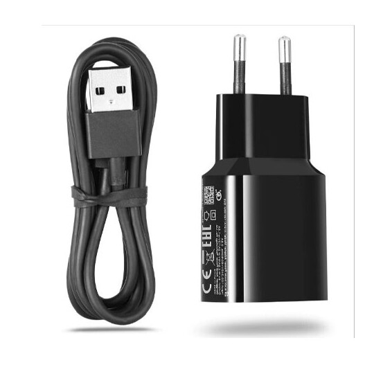 Carregador de Celular Turbo Power 3.0 + Cabo V8 - MDY-08-EO