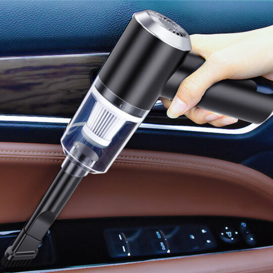 Aspirador de Pó sem Fio Recarregável Portátil para Carro e Casa - 04130 ASP-LG236