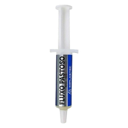 Fluxo Pastoso 10g para Solda Reflow Reballing BGA Implastec - RMA-223 