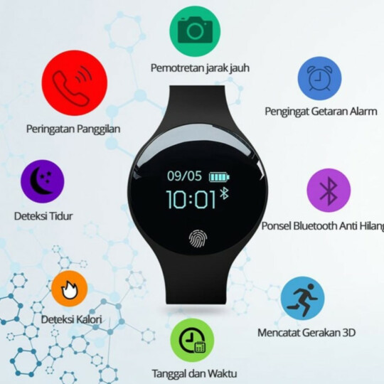 Relógio Inteligente Smart Bracelet GetfitPro Esportivo Fitness - H8-1A