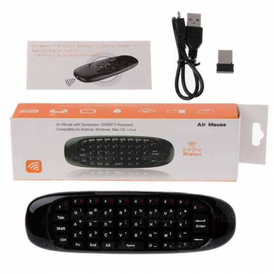 Mini Teclado Air Mouse Wireless Sem Fio para Smart Tv e Tv Box Sumexr - C120